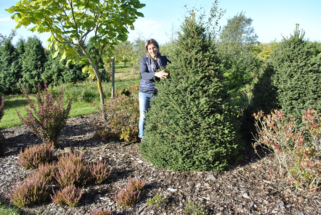 Saimniecības «Dzērves» dārzniece Maruta Kaminska.
Autors: Antra Ērgle