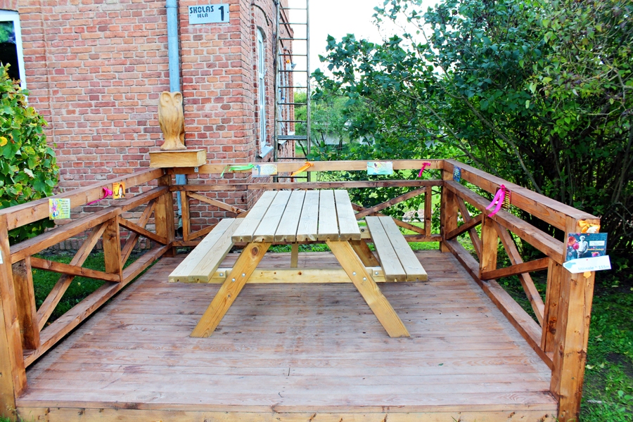 Āra lasītavas iekārtošana Skaistkalnē turpināsies.
Autors: Māris Krūmiņš