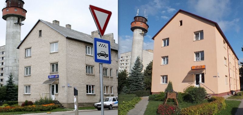 Ar Eiropas fondu atbalstu renovētais daudzdzīvokļu nams Iecavā, Edvarta Virzas ielā 23.
Autors: zrea.lv