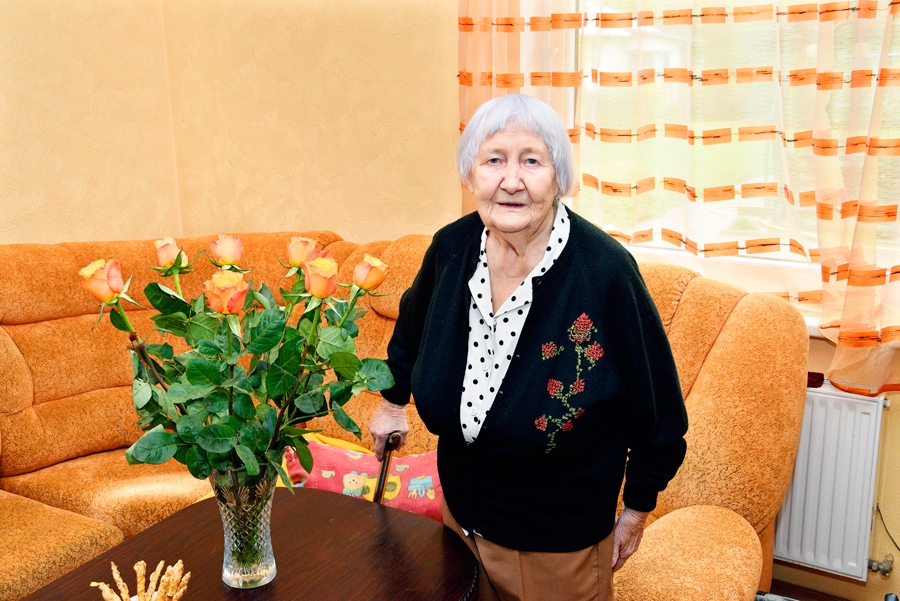 Vilma Veinberga vēl aizvien lepojas ar labu atmiņu un radošu domāšanu.
Autors: Ivars Bogdanovs