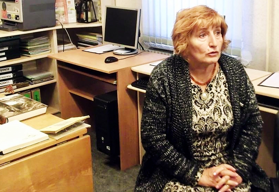 Anita Krūmiņa-Štikāne stāstnieku vakarā runāja par dzīvi Doles salā.
Autors: Aelita Ramane