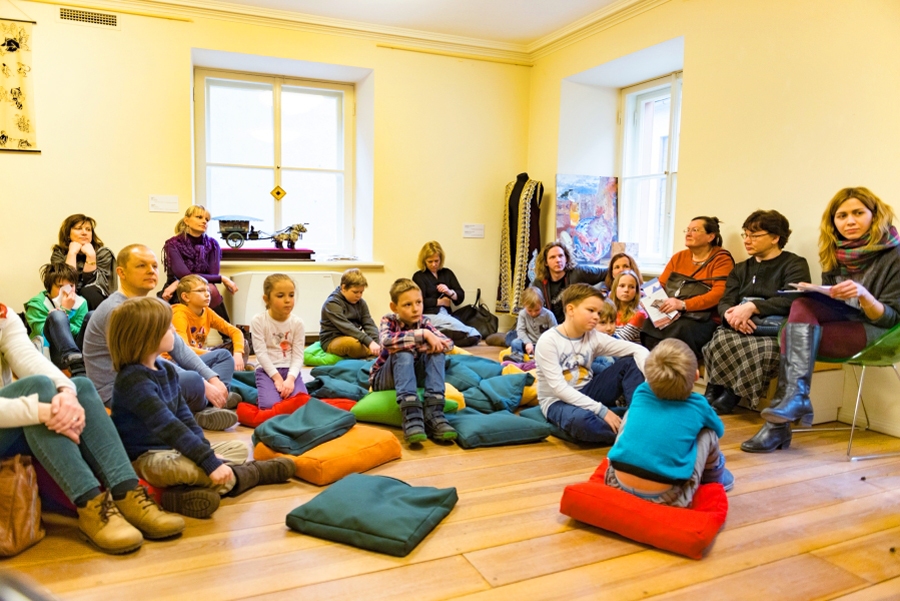 Ģimeņu diena muzejā «Rīgas Birža».
Autors: no lnmm.lv