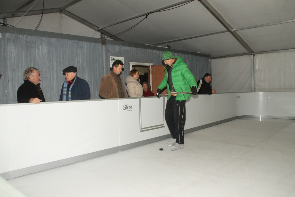 Par ledus laukumu atbildīgs Zintis Alksnis.
Autors: Uldis Varnevičs