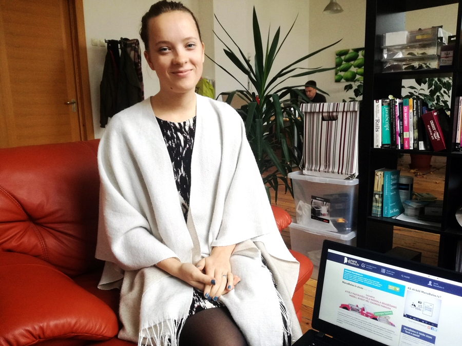 Annija Emersone, portāla manabalss.lv darbiniece, aicina arī reģionos izmantot sabiedriskās domas paušanas portāla iespējas.
Autors: Gaitis Grūtups