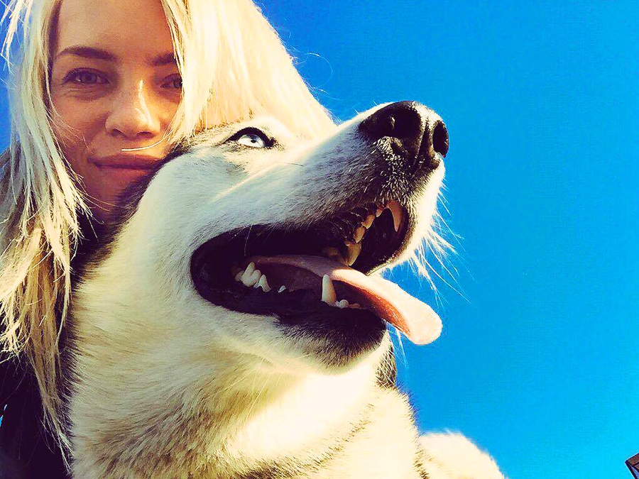 Sanita ar Remi.
Autors: no ģimenes albuma.