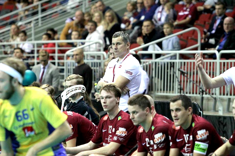 Normunds Grunckis, Latvijas izlases galvenais treneris.
Autors: Elīna Gruncka