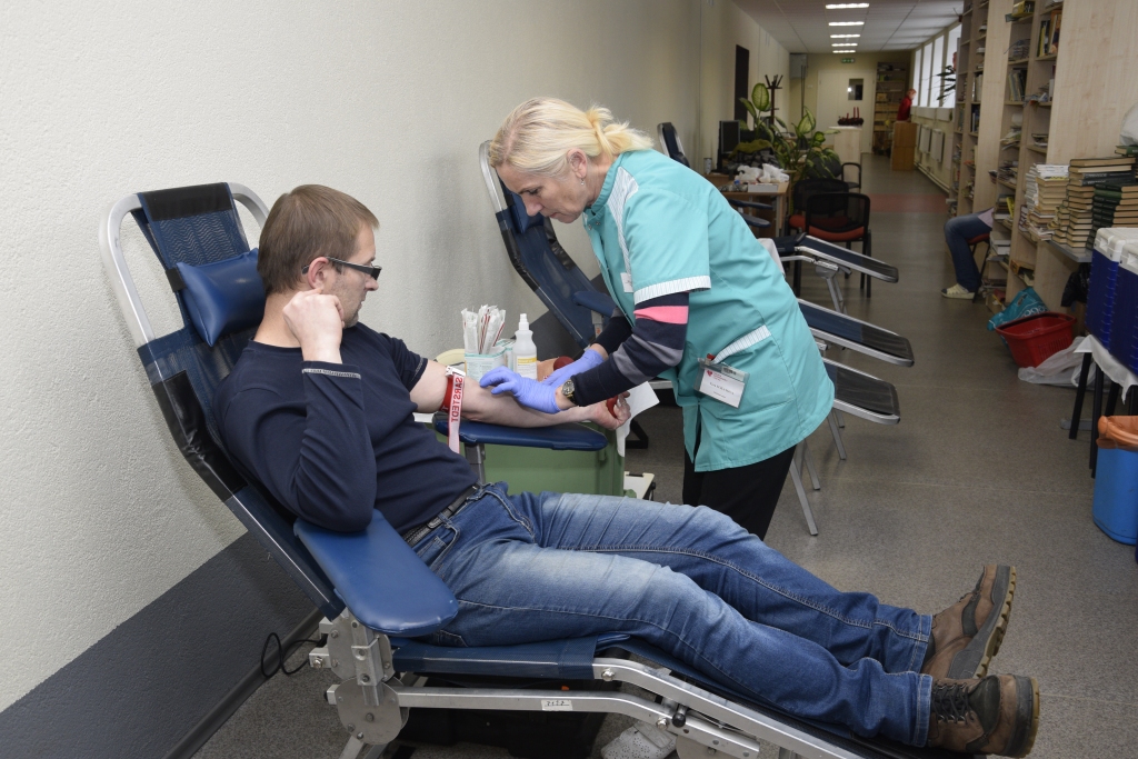 Dienas gaitā Saulainē asinis nodeva 30 donori.
Autors: Ivars Bogdanovs