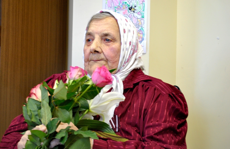 Mihalīna Supe dzimusi 1923. gadā Abrenes apriņķa Purvmalas pagastā.
Autors: Vilnis Auzāns