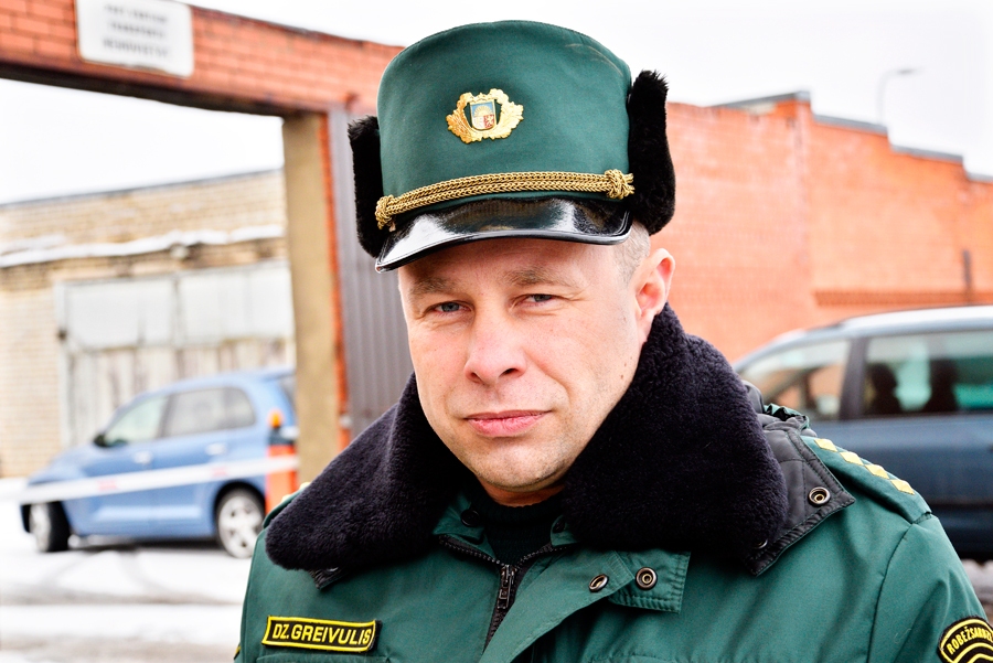 Dzintars Greivulis, Valsts robežsardzes Grenctāles nodaļas vadītājs.
Autors: Ivars Bogdanovs