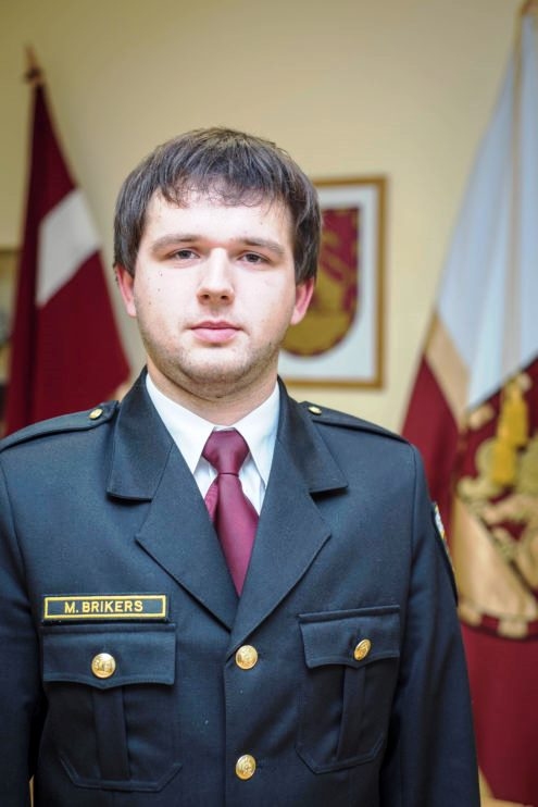 Rundāles novada domes pašvaldības policijas inspektors Mārtiņš Brikers.
Autors: Publicitātes foto.