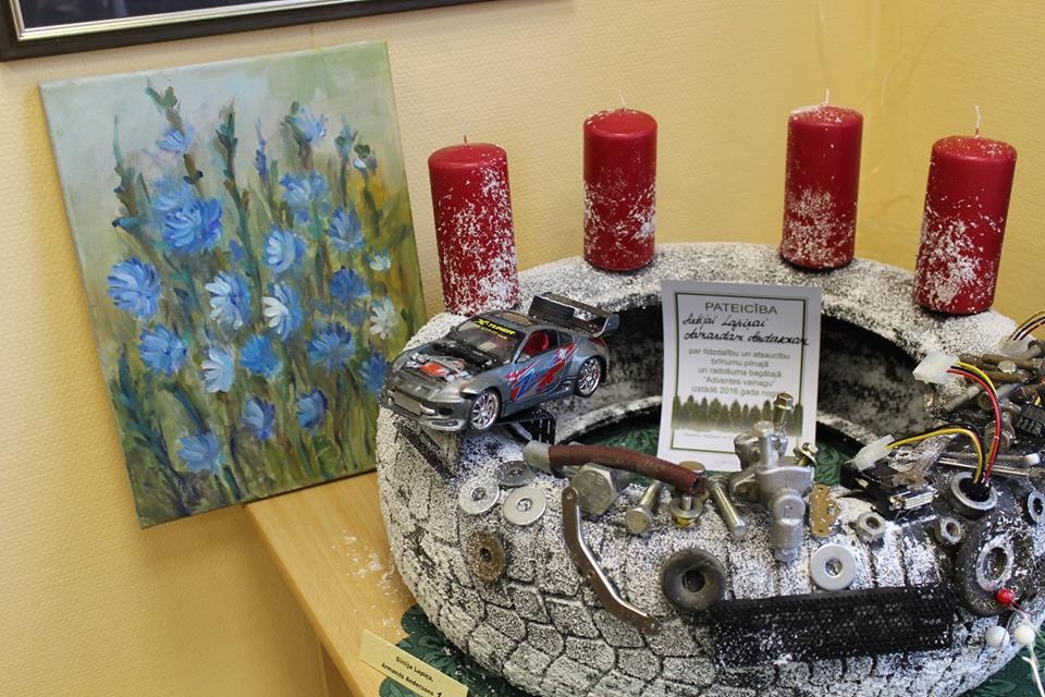 Pirmo vietu skatītāji piešķīruši «tehniskajam» vainagam.
Autors: No albuma.