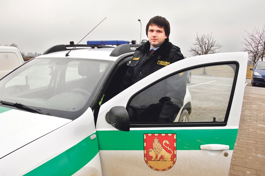 Mārtiņš Brikers, Rundāles novada domes pašvaldības policijas inspektors.
Autors: no «Bauskas Dzīves» arhīva.