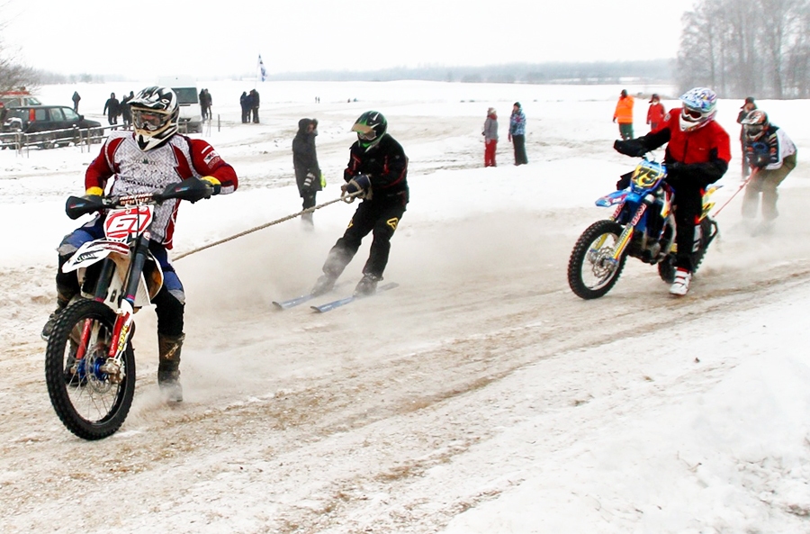 Iecavā, «Latsvillas» lauka trasē.
Autors: no «Bauskas Dzīves» arhīva.