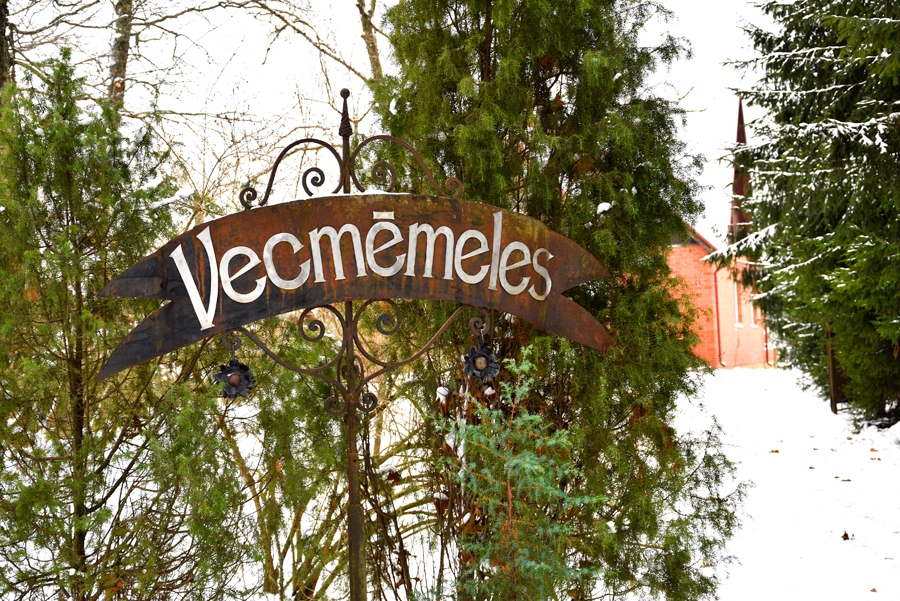 Oriģināli metālā veidots mājas nosaukums.
Autors: Ivars Bogdanovs