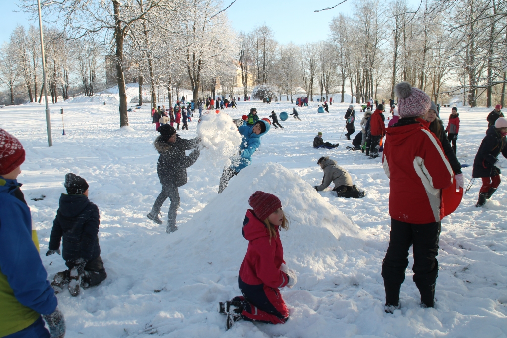 Bauskas pilskalna parka teritorijā 18. janvārī notika Bauskas sākumskolas rīkotās Sniega dienas sacīkstes, kurās piedalījās 1. – 5. klašu audzēkņi. 
Autors: Uldis Varnevičs