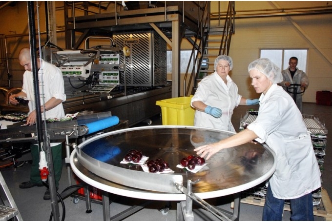 Ražotne uzņēmumam izmaksājusi 4,8 miljonus, no kuriem 3,6 miljoni bija Eiropas fondu nauda, 1,2 miljonus ieguldīja «Jaunkrasts». 
Autors: No arhīva.