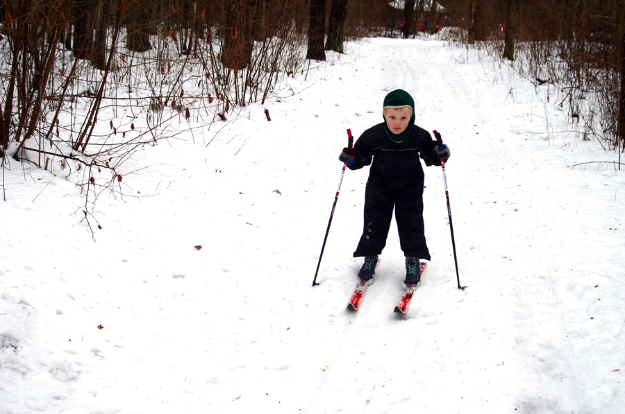 Klāvs Kampuss, Bauskas novada sporta centra «Mēmele» balvu izcīņas slēpošanā jaunākais dalībnieks.
Autors: no albuma