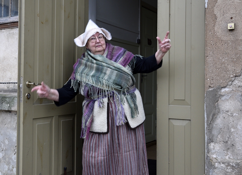 Ināra Zalstrupa aktīvi iesaistās Bauskas muzeja rīkotajos pasākumos. 
Autors: Ivars Bogdanovs