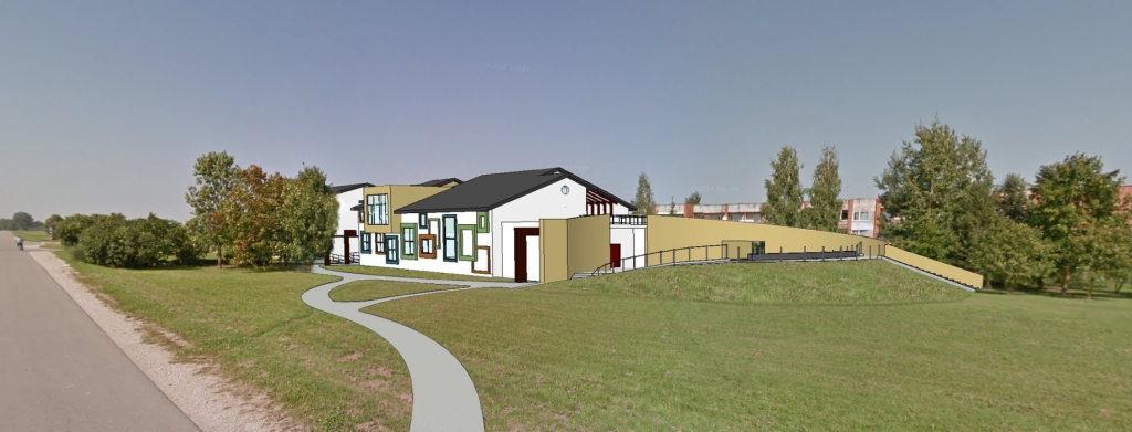  Rundāles novada ēkas pārbūves būvprojektu izstrādāja SIA «Livland Group», uzņēmums veic arī autoruzraudzību.