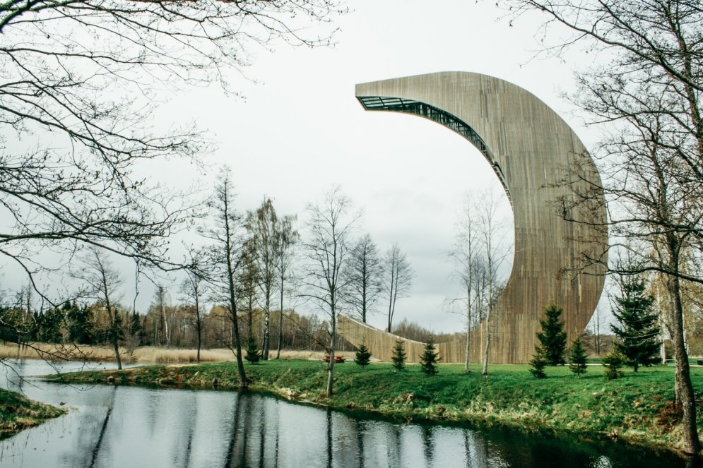 Skatu tornis Biržu reģionālajā dabas parkā.
Autors: kirkilai.lt
