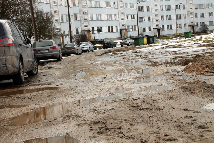 Pašlaik Vītolu ielas namu iekšpagalmi Bauskā izskatās šādi.
Autors: Uldis Varnevičs