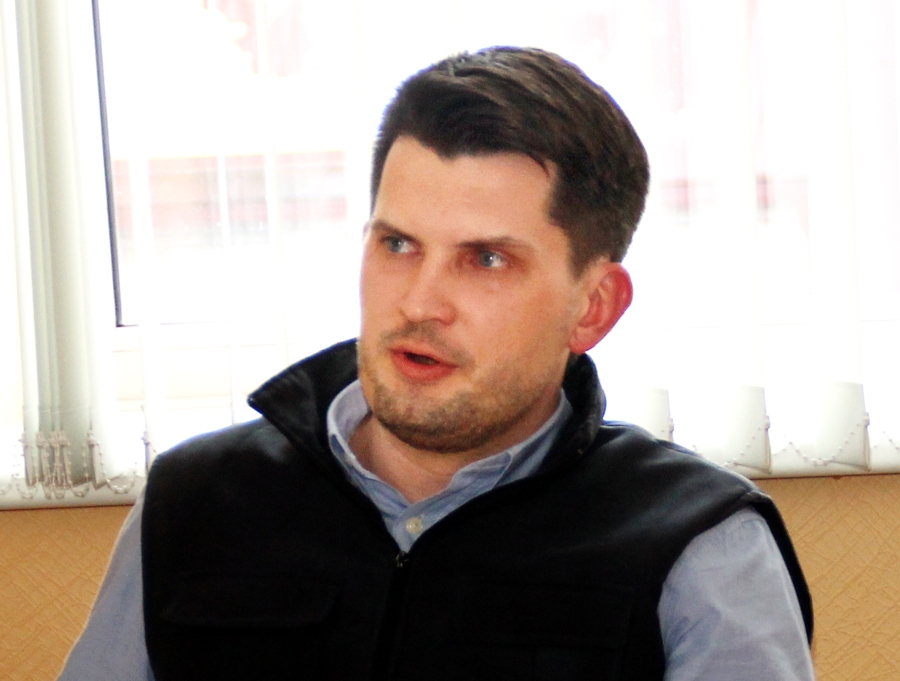 Aleksandrs Sorohovs prezentāciju par Ķīnas biznesa vides īpatnībām un iespējām sadarboties veidojis Eiropas uzņēmējiem.
Autors: Uldis Varnevičs