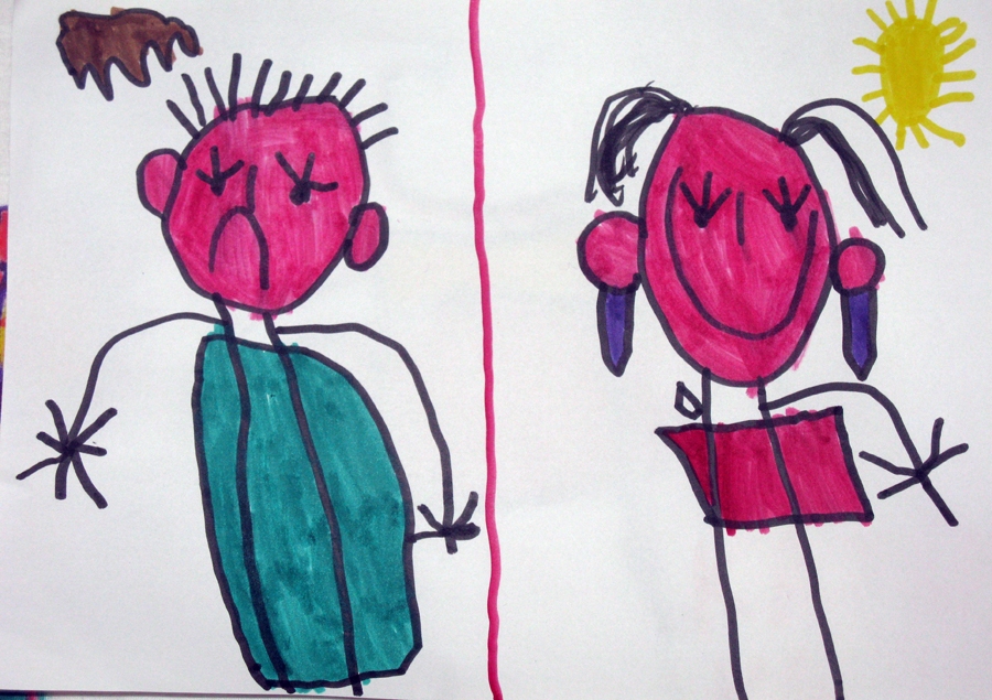 Zīmējums: Katrīna Laura Terentjeva, 5 gadi.