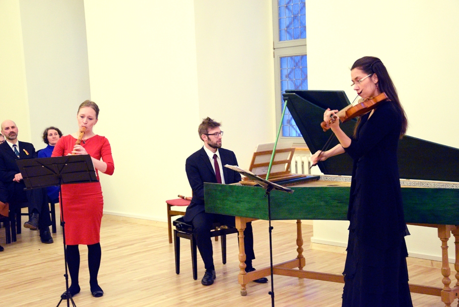 Vācu ansamblis «Il sogno della realta» Biržos ieskandina senās mūzikas festivālu.
Autors: Ivars Bogdanovs