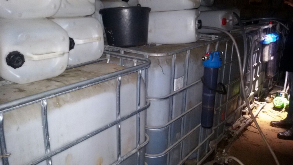 Nelegālā alkohola ražotne Īslīces pagastā.
Autors: no policijas arhīva