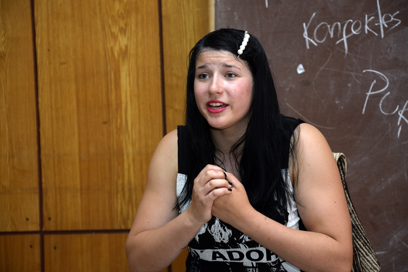 Dace Degole izrādē «Natašas sapnis».
Autors: Ivars Bogdanovs