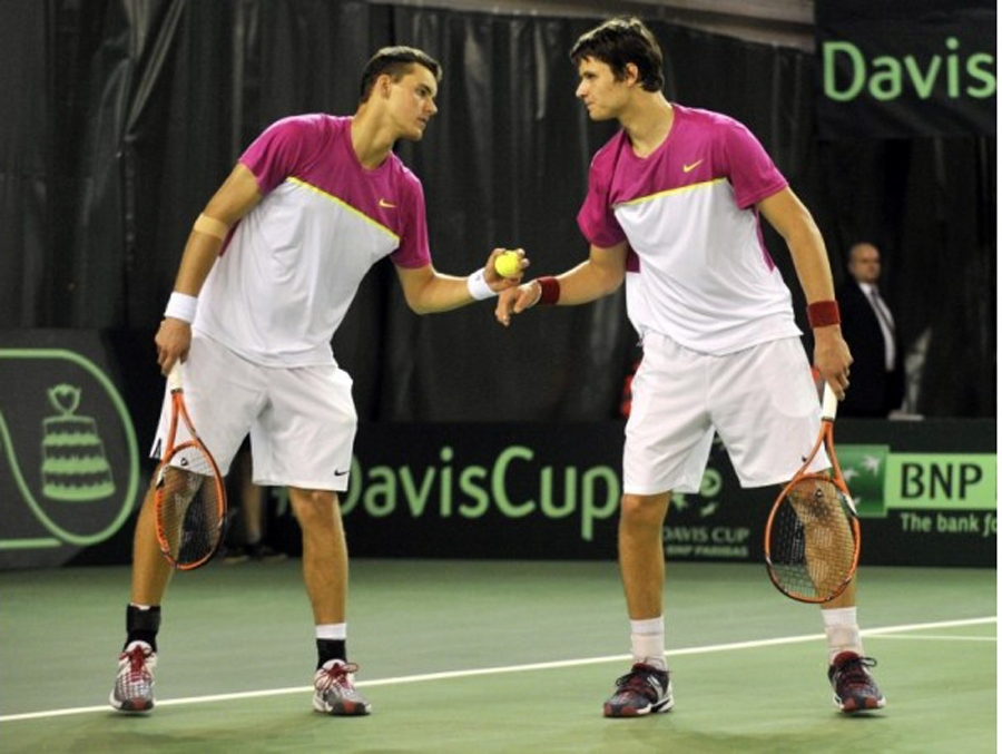 Brāļi Mārtiņš (no kreisās) un Jānis Podži.
Autors: no «Bauskas Dzīves» arhīva