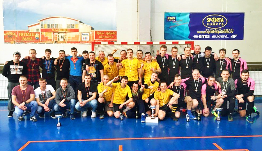 Godalgotās vienības – «Sesava», «Uzvara» un «Ceraukste».
Autors: Elīna Gruncka