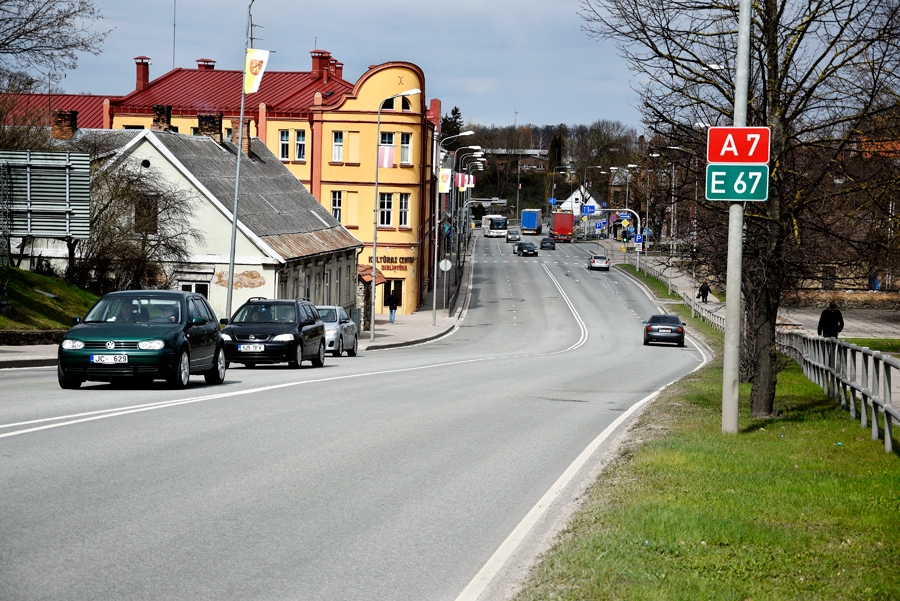 Skats uz ielu no kalna gala.
Autors: Ivars Bogdanovs