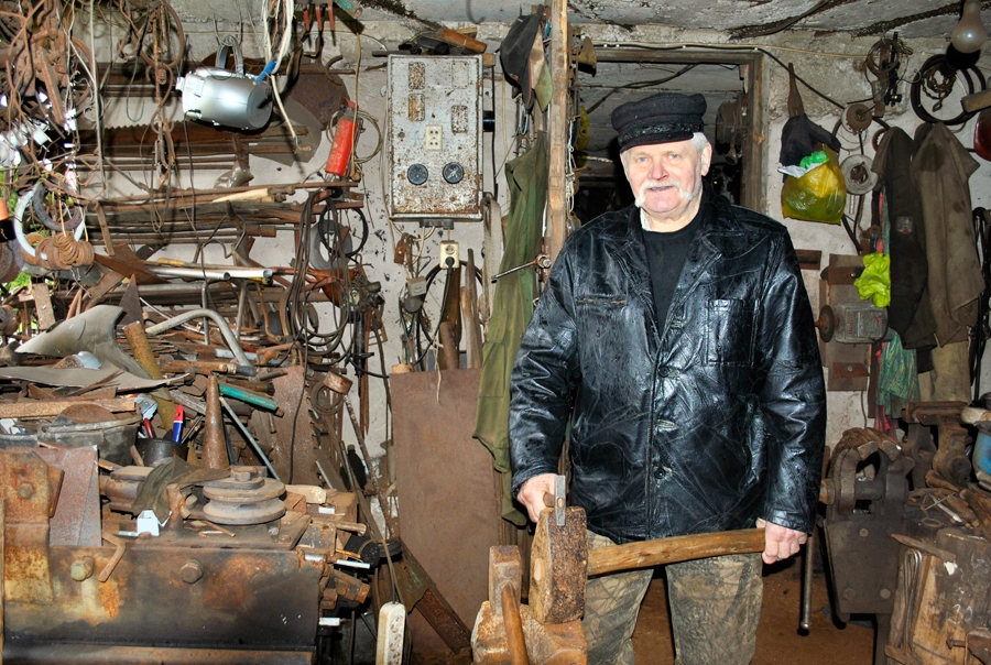 Voldemārs Gargurnis no metāla spēj darināt pārsteidzošas lietas.
Autors: Māris Krūmiņš