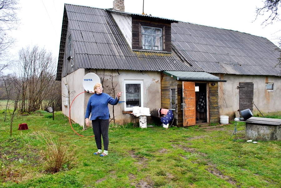 Regīna Žukauskiene cer, ka kādu dienu «Viesuļi» tiks izremontēti un iegūs mūsdienīgu izskatu.
Autors: Māris Krūmiņš