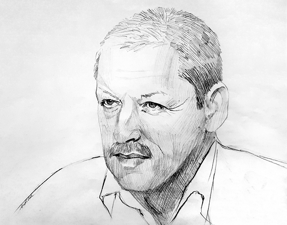 Aleksandrs Novickis, LRA saraksta līderis.
Autors: Zīmējums – Laura Matilde Ikerte