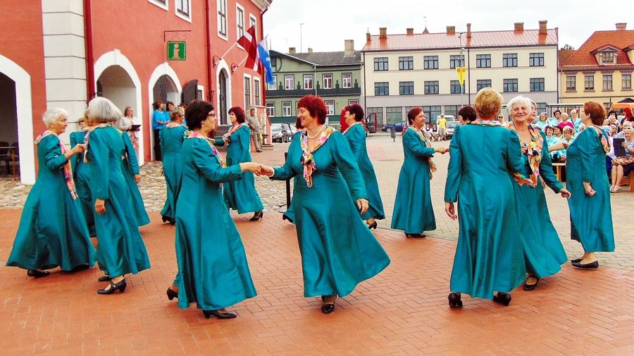 Senioru deju grupa «Vēlreiz».
Autors: no «Bauskas Dzīves» arhīva