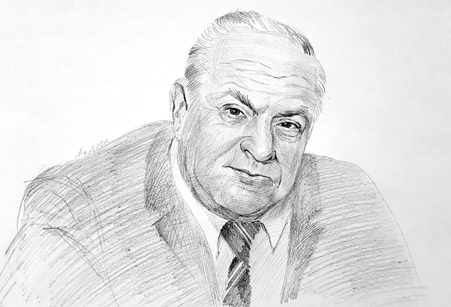 Alvis Feldmanis, Latvijas Sociāldemokrātiskās strādnieku partijas Bauskas saraksta līderis.
Autors: Zīmējums – Laura Matilde Ikerte