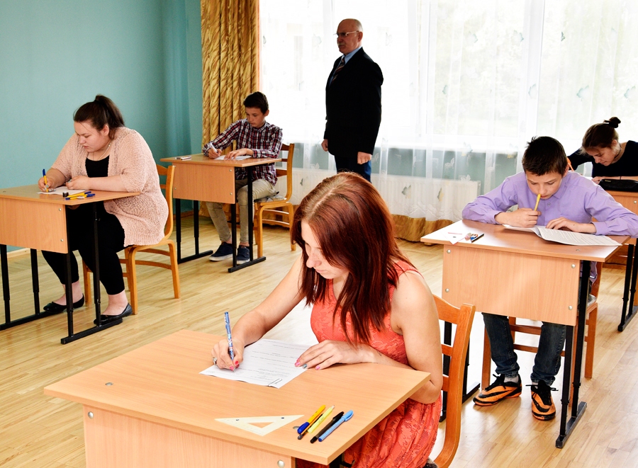 Eksāmens Mežotnes pamatskolā.
Autors: Ivars Bogdanovs