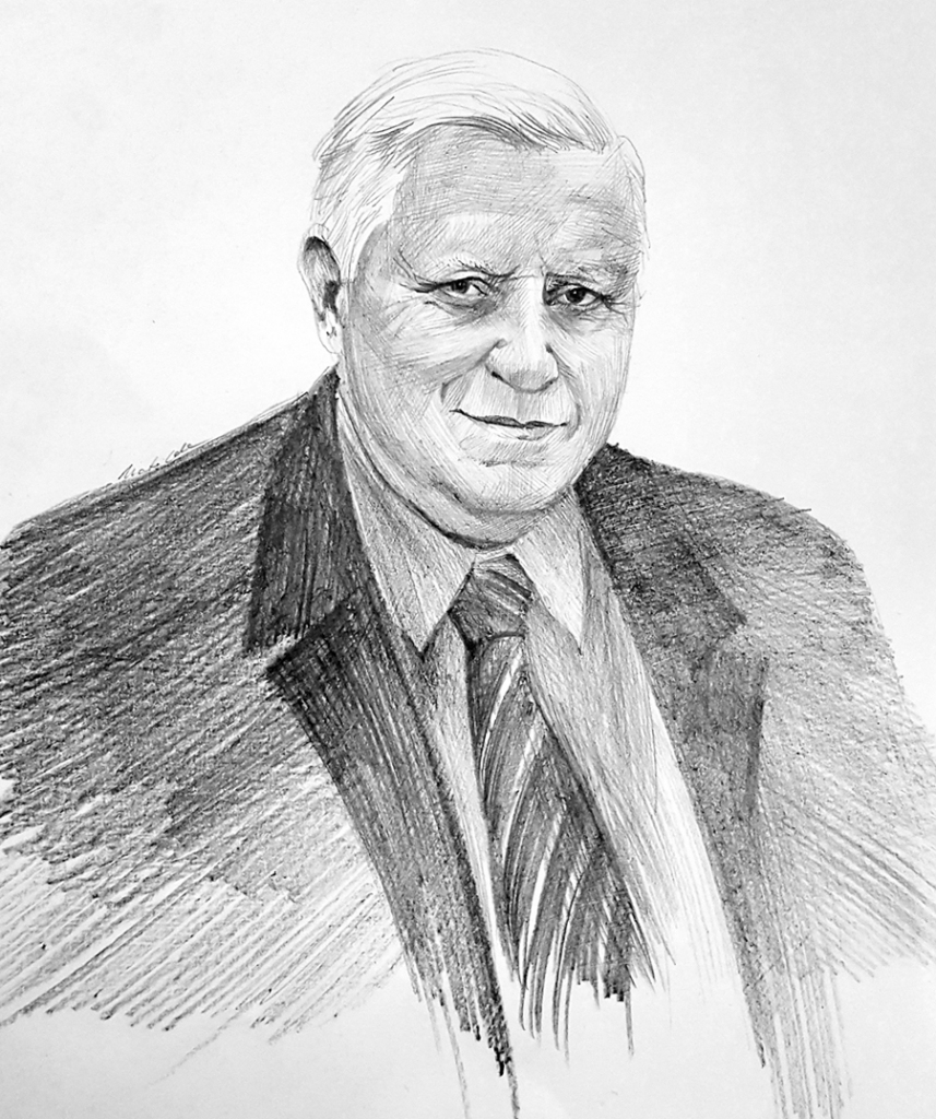 Atis Avots, Latvijas Sociāldemokrātiskās strādnieku partijas Iecavas saraksta līderis.
Autors: Zīmējums – Laura Matilde Ikerte