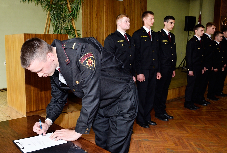 Kristaps Lisovskis no Vecumniekiem un citi jaunie puiši papildināja ugunsdzēsēju rindas.
Autors: Ivars Bogdanovs