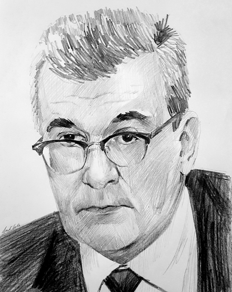 Raitis Ābelnieks, Nacionālās apvienības Bauskas saraksta līderis.
Autors: Zīmējums – Laura Matilde Ikerte