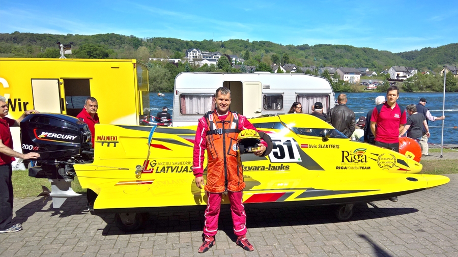 Uvis Slakteris pirms sacensībām.
Autors: no LŪMSF albuma.