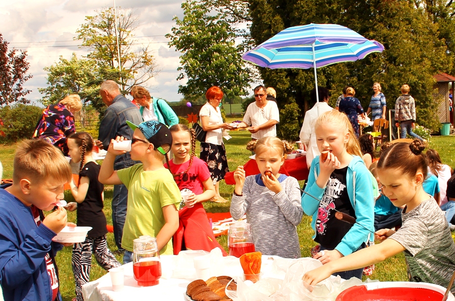 Dārza svētkos tika sarīkots arī pikniks.
Autors: Uldis Varnevičs