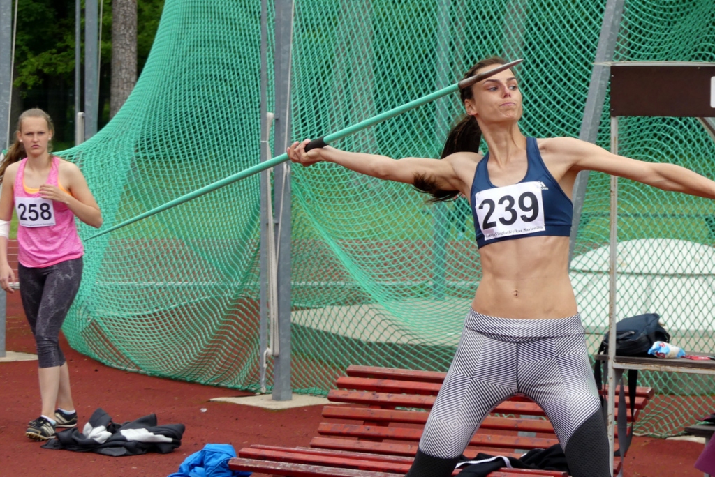 Solvita Dzilnava daudzcīņas sacīkstēs sievietēm izcīnīja trešo vietu.
Autors: athletics.lv