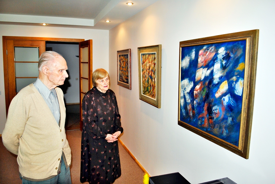 Jānis Mežaks un viņa māsa Vaira Sabule.
Autors: Māris Krūmiņš