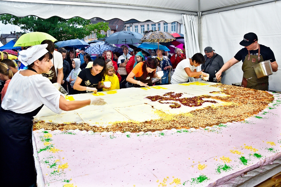 svētkos «Bauskas smeķis» pērn.
Autors: no «Bauskas Dzīves» arhīva