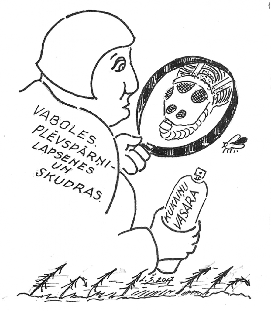 Autors: Zīmējums – Laimonis Šulcs