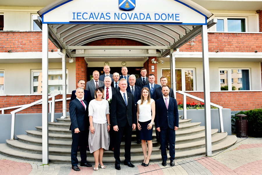 Iecavas novada domes 15 deputāti.
Autors: Ivars Bogdanovs