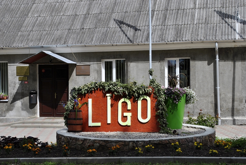 Līgo svētku noformējums Vecsaulē.
Autors: Māris Krūmiņš